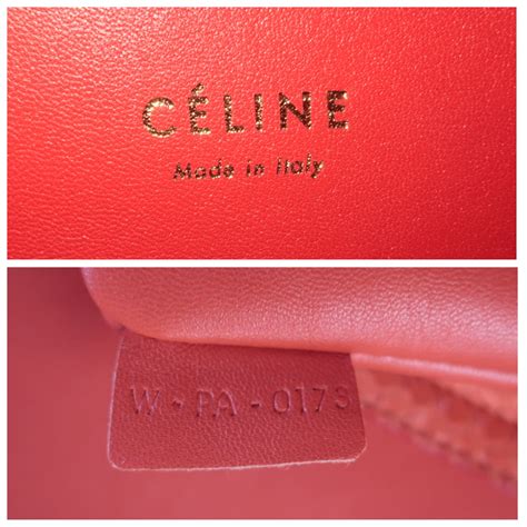 celine bags serial number lookup